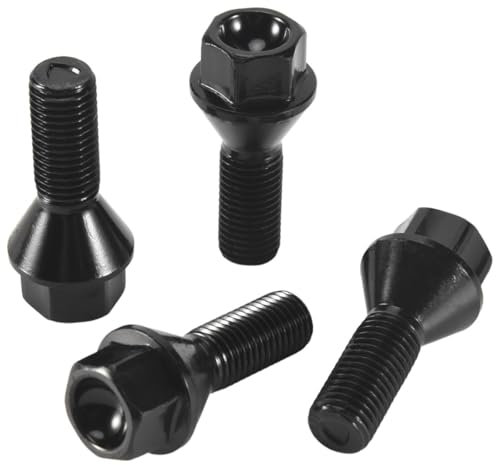 WTIXCRQ Radbolzen Radschraube Kompatibel Mit E30 E36 E46 Radschrauben Radmutter Radmutter 36136781150 4St