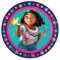 ALMACENESADAN, 5121, Pack fiesta cumpleaños; pack 8 platos de cartón 23 cm; de la licencia (encanto 23 cm)