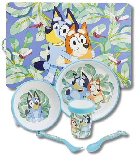 Bluey 6 Piece Dinner Set