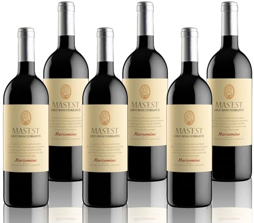 BOSSI FEDRIGOTTI MAS'EST MARZEMINO 2024 | Marzemino Trentino DOC | 6x750 ml | Emballage de 6 bouteilles