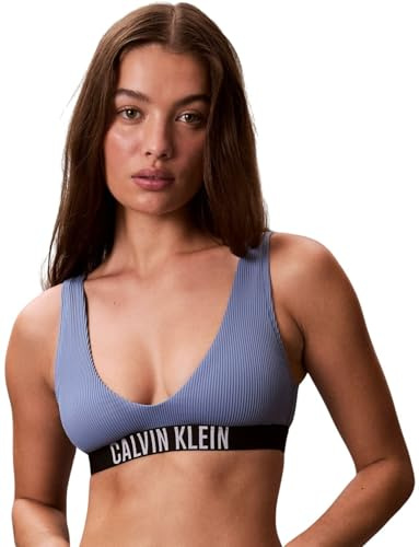 Calvin Klein Damen Scoop Bralette Lv00q61211 Badeoberteil (1er Pack)