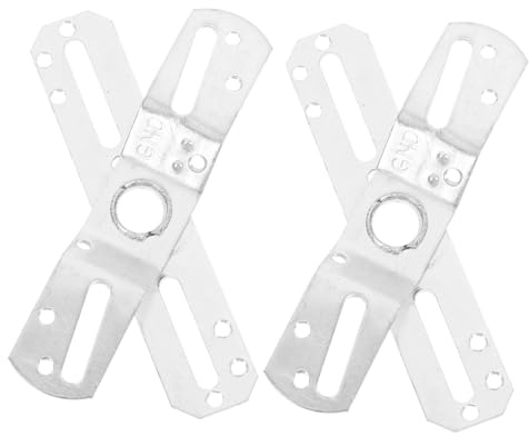 DECOMELODY 2Sätze Lampenhalterungen Stabile Deckenleuchten Montageplatte für Einfache Installation von Pendelleuchten und Deckenlampen Einsetzbar