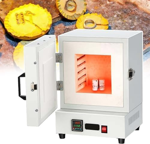 Horno Eléctrico Para Fundir Metales, De Cerámica, 2000 W, Temperatura Máxima 1150 ℃, Para La Fabricación De Joyas, Esmaltado, Desencerado, Arcilla, Cerámica DIY, Fundición De Cera, Fusión De Vidrio.