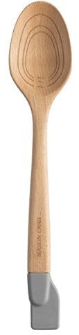 Mason Cash Innovative Kitchen 3-In-1 Solid Beech Wooden Spoon And Jar Scraper