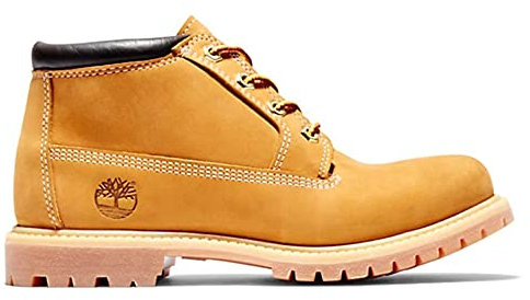 Timberland Nellie Chukka Leather Sde, Stivali Donna, Marrone (Wheat Nubuck), 37 EU