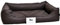 Lebon Hundebett Paula Plus - Dunkelbraun 120 x 90 cm - Sie erhalten 1 Packung/en