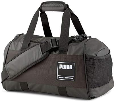 PUMA Unisex Erwachsene, GYM DUFFLE S Sporttasche, Schwarz, Einheitsgröße