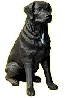 XL Premium Labrador in lebensgross 70cm hoch Hund Garten Deko Figur inkl. Spedition