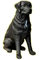 XL Premium Labrador in lebensgross 70cm hoch Hund Garten Deko Figur inkl. Spedition