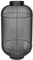 Broste Copenhagen Bull Laterne, Metall, Schwarz, 82,5x46,5cm