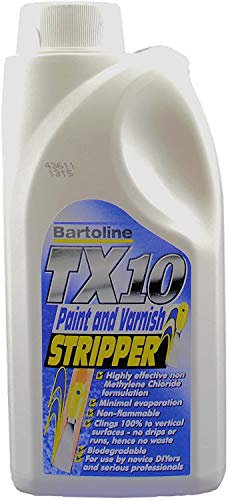 Bartoline 3 x Paint & Varnish Stripper-1 Litre