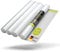LILENO HOME Schubladenmatte 30x150 cm 4er Set (transparent) - Antirutschmatte Schubladen als Schubladeneinlage für Kühlschrank - Schublade Einlagen zuschneidbar als Antirutschmatten Küche