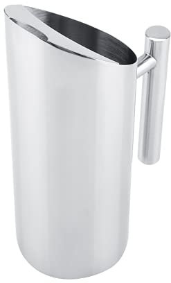 VBESTLIFE Brocca da portata in acciaio inox, per Home Hotel(1L)