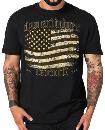 USA Pickup Truck T-Shirts kompatibel mit raMs Dodge (XXL, ramit schwarz)