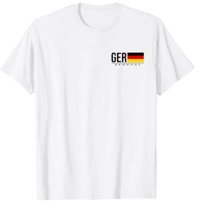 Banner mit Deutschlandflagge T-Shirt