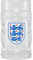 FOCO Offizielles England Football Dimple Stein Glas, 500 ml