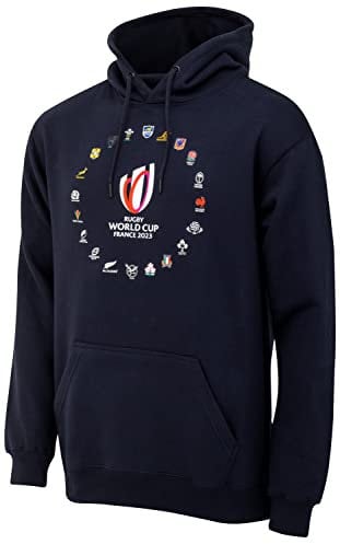 Rugby World Cup Sweat RWC 20 Nations - Collection Officielle Coupe du Monde de Rugby 2023 - Taille S