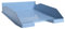 Exacompta 113209D 6er Pack Briefablage BeeBlue aus Recycling-Kunststoff DIN A4. Ideale Briefkörbe für Ihre Organisation. Stapelbare Ablagekörbe Hellblau Blauer Engel Combo Midi