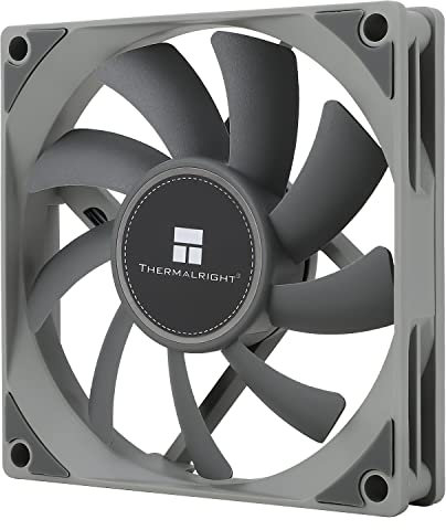 Thermalright TL-8015 CPU Fan Computer case Fan Quiet 4pin PWM PC Fan, 15mm Slimline Cooler Fan, 2200RPM Speed, 80mm CPU Cooling Fan