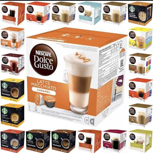 Nescafe Dolce Gusto Selection - Choose 3 Boxes - Many Blends to choose from :