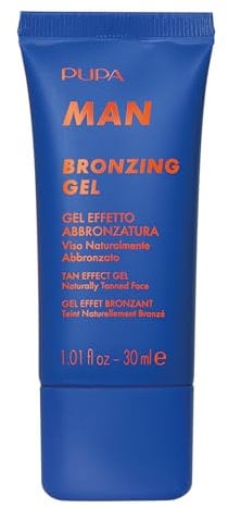Pupa Man Bronzing Gel 001 Gel Bräunungseffekt 30 ml Natürlich gebräuntes Gesicht