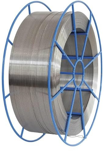 Bobine de fil massif en acier inoxydable 316L, MIG/MAG - Diamètre 1,0 mm - Rouleau de gaz protecteur MS - Bobine de fil - Additif - Fil de soudure universel - Électrode de fil massif