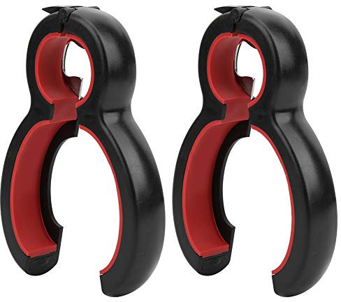 2Pzs Abrelatas Manual,Abrebotellas 6 en 1 Sencillo Abrelatas Multifuncional Utensilios de Cocina Gadgets