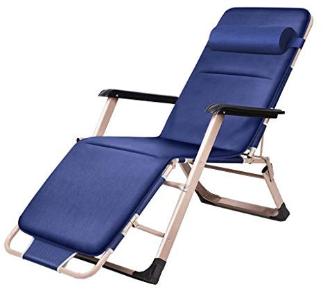 KPERXIS Schwerelosigkeits-Garten-Relaxsessel mit Kissen, extra breiter, Verstellbarer Liegestuhl für Terrasse, Garten, Strand, Pool, einfaches Tragen und Aufbewahren, Sonnenliege