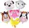 Luftballons Tiere, 6 Stück Bauernhoftier Luftballons, Ballon Tiere mit Kuh, Schwein, Hund, Pferd, Ziege, Huhn, Folienballon Tiere, Thema Party Animals Luftballons für Kinder Geburtstag Party Deko