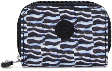Kipling Tops Billetera pequeña, Holiday Waves (Azul)