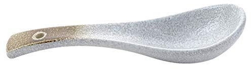 OWOHYG Cuchara sopera de cerámica China Multifuncional, Cuchara de Mesa, Cereal, Aperitivo, Salsa, albóndigas, Cuchara sopera Comestible Mixta Cuchara sopera