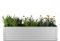 blumfeldt Jardinière surélevée High Grow Straight, 1440 L en Acier Galvalume résistant, Ergonomique & Facile à Monter, pour Fleurs, Herbes & légumes – Jardinière d'extérieur rectangulaire, Argent