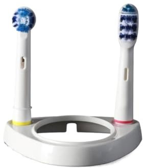 Supporto for spazzolino elettrico da bagno, porta spazzolino, compatibile con testine Oral-B, compatibile con spazzolino elettrico Braun.
