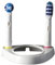 Supporto for spazzolino elettrico da bagno, porta spazzolino, compatibile con testine Oral-B, compatibile con spazzolino elettrico Braun.