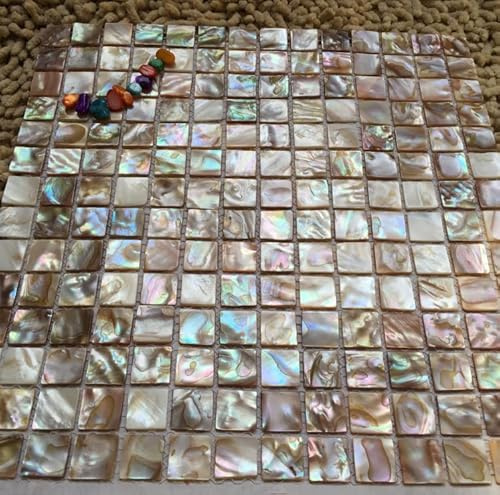 Piastrelle a mosaico in madreperla per cucina, bagno, backsplash doccia