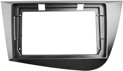 Panel Estéreo Coche Marco Frontal De 9 Pulgadas 2 DIN para Seat para Leon 2005-2012 Panel Estéreo para Salpicadero(Only Frame)