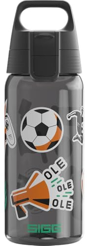 Sigg - Tritan Trinkflasche - Total Color ONE - Für Kohlensäurehaltige Getränke Geeignet - Spülmaschinenfest - Auslaufsicher - Federleicht - BPA-frei - 500 ML / 600ML / 1L
