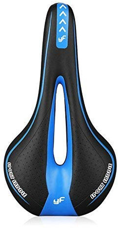 OFKPO Fahrradsattel, Silikon, Fahrradsitz, MTB, Komfort, stoßfest, Rutschfester Sitz für MTB