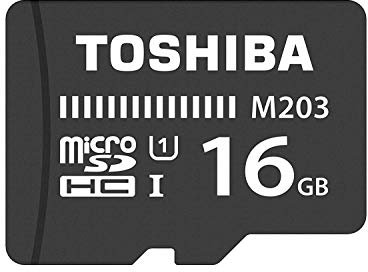 Toshiba M203 Speicherkarte microSDHC 16GB schwarz