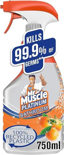 Mr Muscle Platinum Bathroom Cleaner, 750ml
