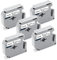 UniPlus 5x Kompatibel Schriftband als Ersatz für Brother M-K221 MK221 M-K221S Nicht-laminiertes für Brother PT-90 PT-M95 PT-80 PT-65 PT-85 PT-75 PT-BB4 PT-60 PT-110, 9mm x 8m, Schwarz auf Weiß
