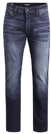 Jack & Jones NOS Men's Jjimike Jjoriginal Jos 411 Noos Slim Jeans, Blue (Blau ), W31/L32 (Manufacturer size: 31)