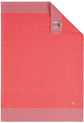 Cawö Home Geschirrtücher Cuisine Two-Tone 590 rot - 27 50x70 cm