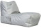 Ecopuf - Pouf Sessel Outdoor Chaise Longue - Sitzsack mit Staufach und Griff - Wasserfester Stoffsack - Entspannungssessel - Wohnungseinrichtung - Perle Nc13