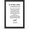 Urhome DIN A5 Kunstdruck Definition Es ist dein Leben inkl. Rahmen Schwarz - Worterklärung wie im Duden Lexikon als Wanddeko Spruch-Poster Deko Wandbild mit Spruch gerahmt für Wohnung Familie Geschenk