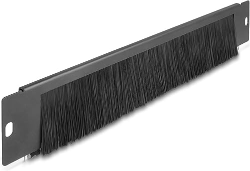 DeLOCK Bürstenleiste universell 350 x 55 mm schwarz