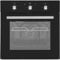 Cookology 60cm Built In Electric Fan Oven A+ Energy Rating - Integrated Single Fan Oven with Mechanical Timer & Grill in Black