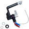 Wasserhahn, Heiß- und Kaltmischer, 12 V, Mikroschalter, 160 mm, faltbarer Auslauf für Wohnwagen, Wohnmobil, Wohnmobil und Boot