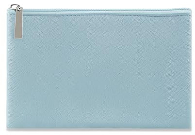 Boobeen Kosmetiktasche für Frauen Kosmetiktasche, Makeup Organizer Bag Travel Toiletry Bag, Leder Zipper Pouch for Purse