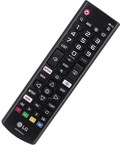 121AV Original AKB75675311 TV Fernbedienung kompatibel mit LG 24TN510S 24TN520S-PZ 28TN515S 28TN525S 43UN70006LA 43UN70006LA.AEKQ 50UN7000 50UN70006LA 55UN7000 55UN70 006LA Smart 4K Ultra HD HDR LED